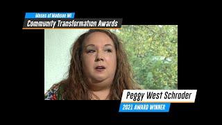 Peggy West Schroder 2021 Transformation Award Winner