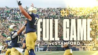 FULL GAME | Notre Dame Football vs Stanford (2024)