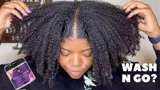 Curls Dynasty's Vanilla Cream Custard Review | Wash N Go on Type 4 Hair