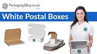 white eco-friendly postal boxes