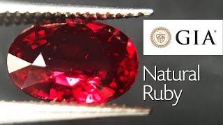 1.04ct GIA Certified Unheated Ruby - Paul Reinhard