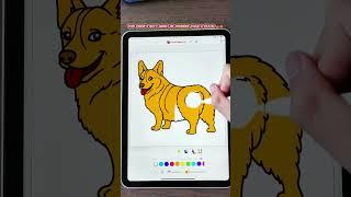 Be Honest… Did I Make This Dog’s Butt Too Peachy? #dog#ColoringApp #RelaxingApp #ArtTherapy