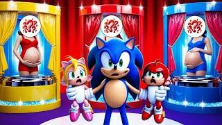 Brewing Cute Baby Factory Pregnant // Sonic Mystery Family Reveal!| Whose Baby Is It?| Sonic Prime