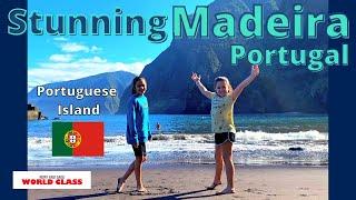 Madeira Portugal Vlog 2022|Portuguese Volcanic Island|Travel Portugal|Rory and Sage World Class Ep61