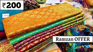 Fancy Banarasi Silk Sarees Work Sarees Partywear Sarees Wholesale Price Hyderabad