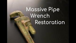 Vintage Ridgid Pipe Wrench Restoration