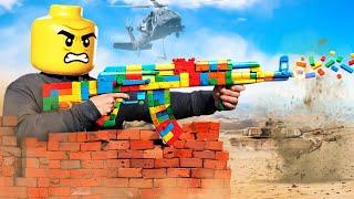 I fought a WAR with LEGO Weapons