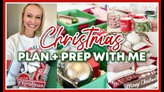 CHRISTMAS DECOR PLAN + PREP WITH ME 2024 | CHRISTMAS DECORATING MOTIVATION