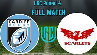 URC Round 4 Cardiff vs Scarlets Full Match Replay 12 October 2024