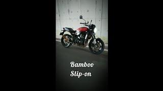 Bamboo Slip-on⑤【z900RS】【Akrapovic】