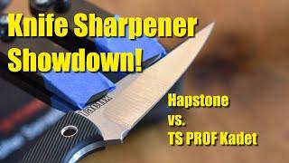 Sharpener Showdown!  Hapstone vs. TS PROF Kadet