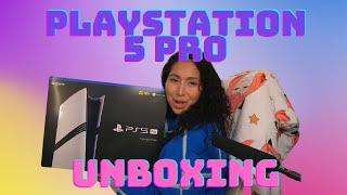 PS5 PRO UNBOXING! #ps5pro #ps5