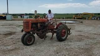 Farmall B Tractor With Cultivator