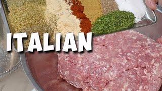 ITALIAN Sausage Mix All About the Seasoning and Taste