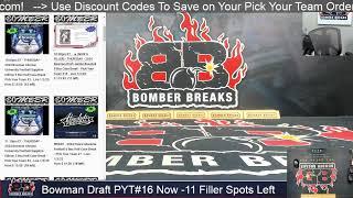 Welcome to Bomber Sports Cards Live Breaks! Absolute, Bowman U Sapphire & Cosmic NBA!