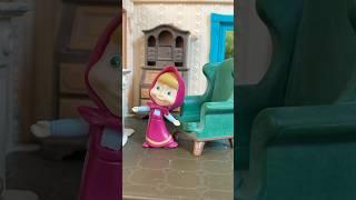 Behind You  Masha and the Bear Original Short - Stop Motion Video for Kids
