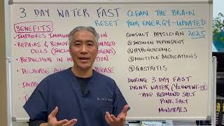 3 Day Water Fast--UPDATED 2025--Clean the Brain and Reset your Energy.