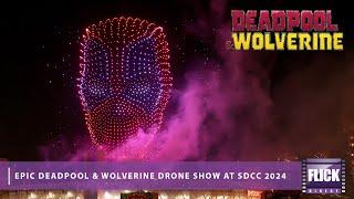 Epic Deadpool & Wolverine Drone Show at SDCC 2024 - Marvel’s Ultimate Sky Spectacle!