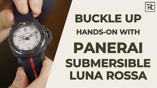 Hands-on With Panerai Luna Rossa Collection 2024 | Buckle Up