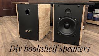 Diy bookshelf speakers