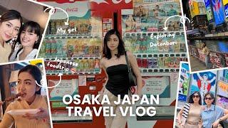 Ep. 2 | osaka japan vlog  | (streetfood trip , dotonbori, 7 eleven and more food )