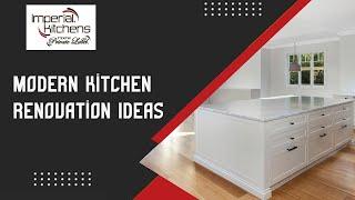 Modern Kitchen Renovation Ideas - Imperial Kitchens Brisbane, Gold Coast