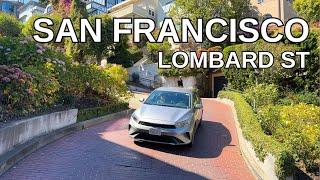 SAN FRANCISCO Walking Tour [4K] - LOMBARD STREET Bonus Video