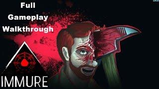 IMMURE - Full Gameplay Walkthrough & Ending / psychological horror game