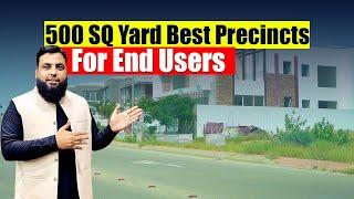 Best Precincts Of 500 SQ Yard For End Users| Bahria Town Karachi 500 Sq Yard Plots #bahriatown