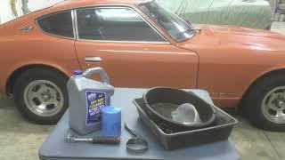 Datsun 240Z Oil Change Guide