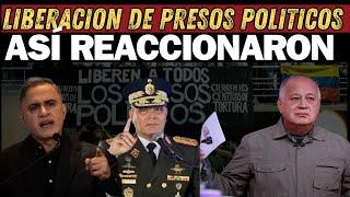 Asi Reaccionó DIOSDADO y TAREK Por la LIBERACION de Los PRESOS POLITICOS En Venezuela