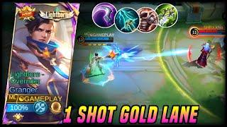 GRANGER GOLD LANE - THE BEST BUILD FOR GRANGER 1 SHOT BUILD 2024" MLBB