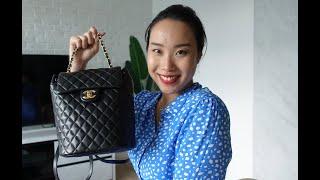 CHANEL UNBOXING VIDEO - BLACK URBAN SPIRIT BAG PACK SPRING 2019 ! (Review: LV Kabuki Neverfull too!)