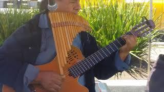 World Discoveries Amazing & Talented Master Bolivian Flutist & Guitarist, Oscar Reynolds.