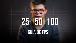 ¿Debes Grabar a 25, 50 o 100 FPS? | Explicando los Fotogramas por Segundo