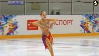 Aleksandra Pronina SP - Moscow Jr Championships 2019