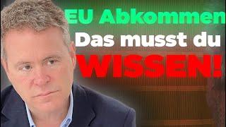 Dominik Feusi im Interview: Wie vorteilhaft ist das neue Abkommen mit der EU?