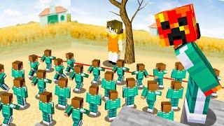 I Went UNDERCOVER in a SQUID GAME Tournament! - Minecraft