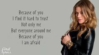 Kelly Clarkson - Because Of You  - Lyrics