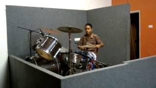 12 yr old  Drum Solo