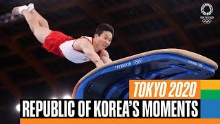   Republic of Korea's gold medal moments at #Tokyo2020 | Anthems