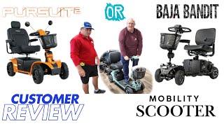 Baja Bandit Vs. Pride Pursuit 2: Which Scooter Is Worth Your Money? Honest Customer Review