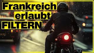 Frankreich legalisiert Spurfiltern: Was heißt das für Motorradfahrer?