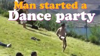 Man started a dance party in the Sasquatch Music Festival #shorts