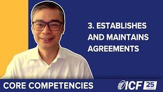 ICF Core Competency 3: Establishes and Maintains Agreements