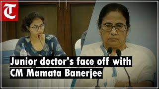 Watch: When West Bengal CM Mamata Banerjee  was schooled by a junior doctor