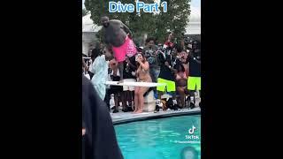 Rick Ross pool diving gone wrong,  like share and subscribe please