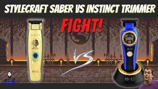 STYLECRAFT SABER VS INSTINCT TRIMMER | CONCISE REVIEW