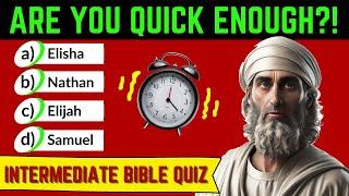 24 Quick Fire Bible Trivia Questions | Test Your Bible Knowledge!