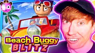 @LonnieDos playing "Beach Buggy Blitz" for iPhone ️